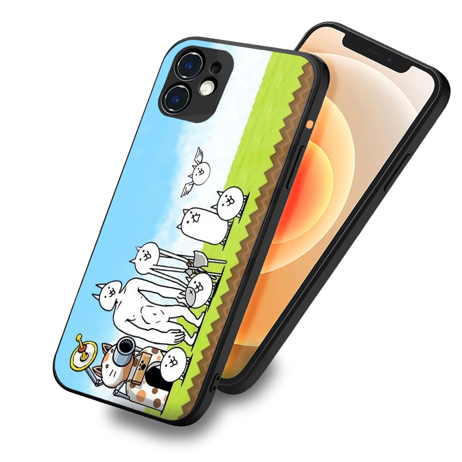 Amazon.co.jp: にゃんこ 大 戦争 スマホ ケース iphone12 ケース